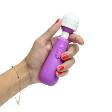 Imagem de Vibrador Varinha Mágica - Massageador Clitoriano Masturbador Feminino 