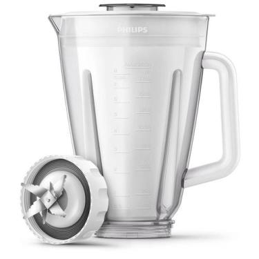 Imagem de Copo San Branco Cpl P/ Liquidificador Philips Walita Ri2240 Original