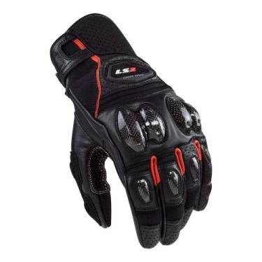 Imagem de Luva LS2 Spark 2, Preto, Vermelho, GG-XL