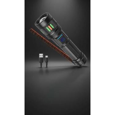 Imagem de Lanterna Super Led Holofote Potente Recarregável - Congratulations Sto