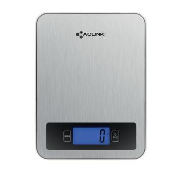 Imagem de Balança Digital de Cozinha Aolink A50 5kg Alta Precisão Inox Função Ta