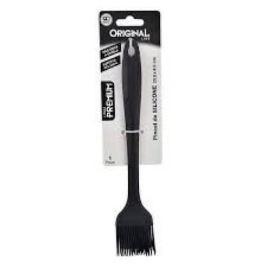 Imagem de Pincel Culinário de Silicone - Utensílio para Cozinha, Assados e Confe