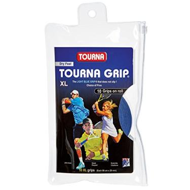Imagem de Tourna Grip XL Original Dry Feel Tennis Grip Pacote com 10