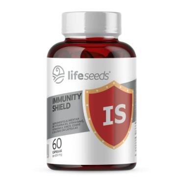 Imagem de Multivitamínico Imunidade - Vitamina C (900mg), Zinco (29mg), Vitamina A (2000ui), Cobre (900mcg), Vitamina D3 (2.000ui) e Selênio (34mcg) - 60 Cápsulas