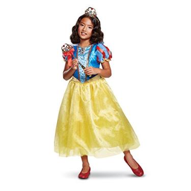 Imagem de Disguise Fantasia de Branca de Neve Deluxe para Crianças Pequenas, Multi Color, X-Small/(3T-4T)