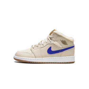Imagem de Jordan Youth Air Jordan 1 Mid UTL GS DO2207 264 Fleece - Size 4Y