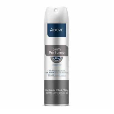 Imagem de Desodorante Above Antitranspirante Aerosol Sem Perfume 48h de Proteção 150ml