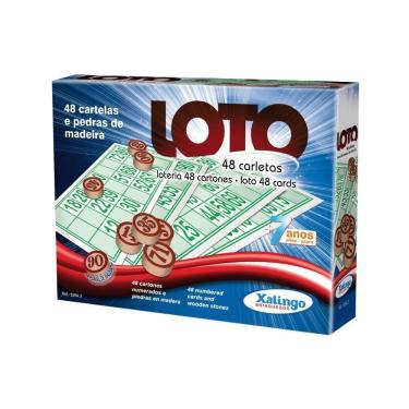 Imagem de Loto 48 Cartões Xalingo Brinquedos