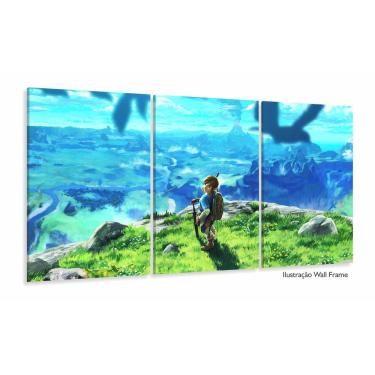 Imagem de Quadro Decorativos Legends of Zelda com 3 peças 125x60