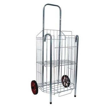 Imagem de Carrinho De Feira Bengala Dobrável Com 2 Rodas