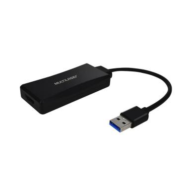 Imagem de Cabo Conversor USB Macho X HDMI Fêmea Multilaser - WI347