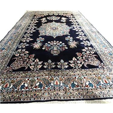 Imagem de Cobertor de design oriental de seda artesanal de 1,5 m x 2,4 m para tapete de arte de quarto de crianças