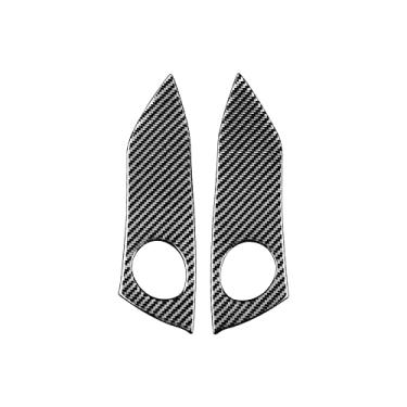 Imagem de FINMOKAL Acabamento Da Tampa Decorativa Do Painel De Luz De Advertência De Fibra De Carbono Para Toyota Rav4 2006-2012 Preto, Fibra De Carbono