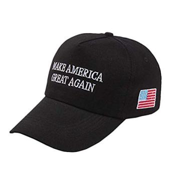 Imagem de BSTOB Make America Great Again Cap Hat boné de beisebol de malha republicana ajustável boné de beisebol bordado