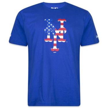 Imagem de Camiseta New York Mets Mlb Usa Preto Royal New Era