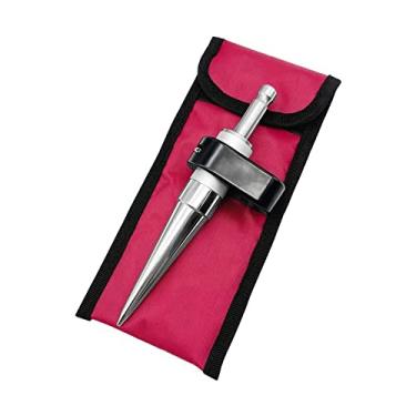 Imagem de Adaptador de comprimento de 14 cm suíço mini prisma mastro para levantamento de estações totais de prisma com bolha de nivelamento