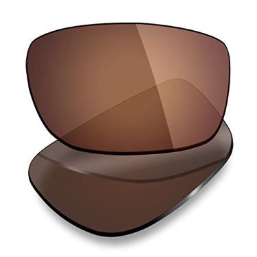 Imagem de Mryok Lentes de reposição polarizadas para Oakley Conductor 8 OO4107 - Marrom bronze