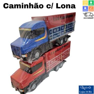 Brinquedo Caminhão Caçamba Caçambão Max Com Pá Grande - Tilin em Promoção  na Americanas