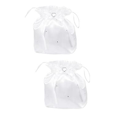 Imagem de SHERCHPRY 2 Unidades Saco De Vestido De Noiva Para Armazenamento Sacolinha De Casamento...
