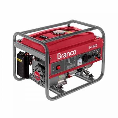 Imagem de Gerador a Gasolina 3500w 4 Tempos B4T 110/220v - Branco 