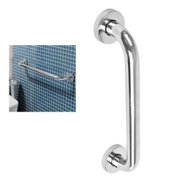 Imagem de Alça de Apoio 30cm Barra Inox Gestante Idoso Banheiro Box Segurança Quarto Resistente Acessibilidade