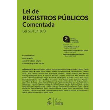 Imagem de Lei De Registros Públicos Comentada + Marca Página