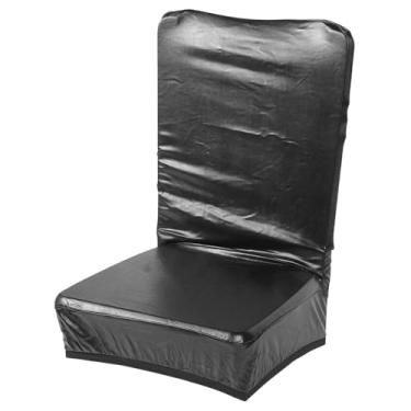 Imagem de Cabilock claro capas para cadeiras de jantar toalha de mesa branca toalhas de mesa capa de cadeira decorativa capa de cadeira de escritório mesa de jantar encerado protetor