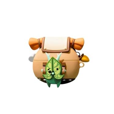 Imagem de Capa de silicone Korok compatível com Sony WF-1000XM5 com chaveiro, capa protetora macia e fofa anime Yahaha à prova de choque para WF-1000XM5 para crianças