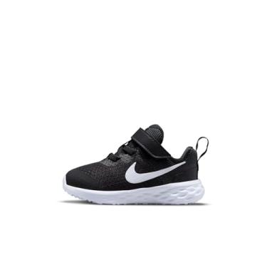Imagem de NIKE Tênis de ginástica unissex infantil Revolution 6 Nn (TDV), Preto, branco, cinza fumê, 6.5 UK Child