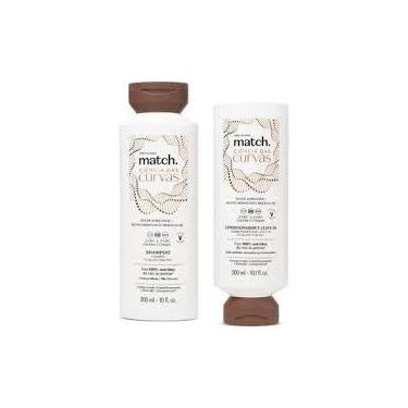 Imagem de Combo Match Ciência das Curvas, Shampoo e Condicionador (580ml)