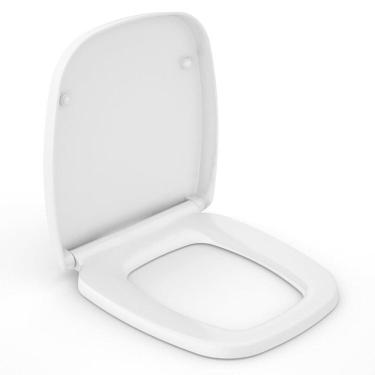 Imagem de Kit 3 Assentos Sanitário Softclose® com Fácil Remoção Avant/art Incepa Branco Brilhante