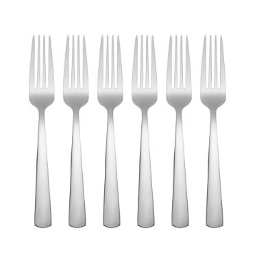 Imagem de Oneida Aptitude Garfos de Salada, Conjunto de 6, Aço Inoxidável 18/0