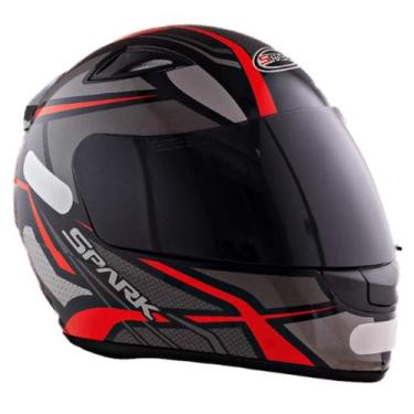 Imagem de Capacete Ebf Spark Spider Dragon Mais Viseira Fumê 2.2mm, Spider Verme