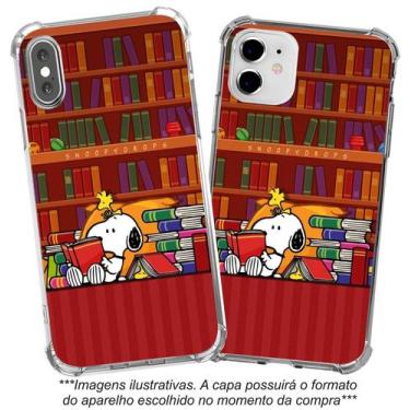 Imagem de Capinha Capa para celular Motorola Moto G32 G42 G52 G82 G200 Snoopy Bo