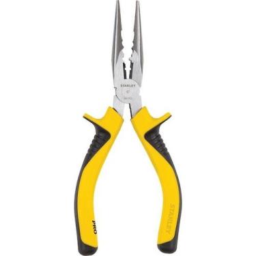 Imagem de Alicate Bico Meia Cana Longo 6" 152mm Stanley Pro 84-053