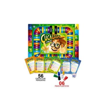 Imagem de Jogo De Mesa Cuca Legal Junior com 336 Brinquedo Infantil - PAIS E FIL