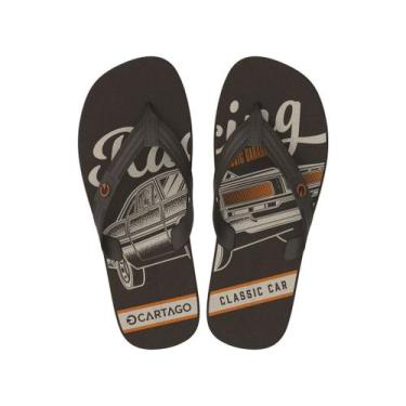 Imagem de Chinelo Infantil Cartago Mini Atlanta Dedo, Bege, 30