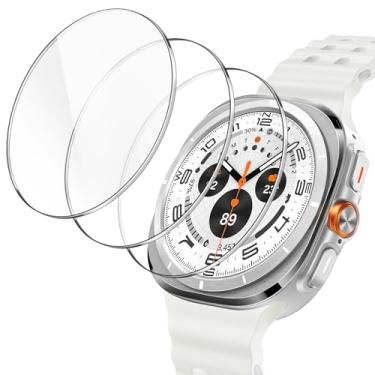 Imagem de JETech Película de Vidro Temperado para Samsung Galaxy Watch Ultra (2025/2024) / 6 Classic 47mm, Protetor de Tela Anti-Risco, HD Claro, Pacote com 3