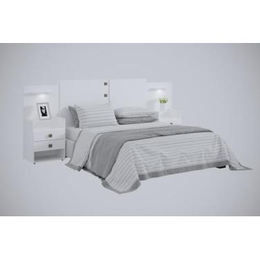 Imagem de Cabeceira Casal Rubi-100% MDF DDoro Móveis - D'DORO