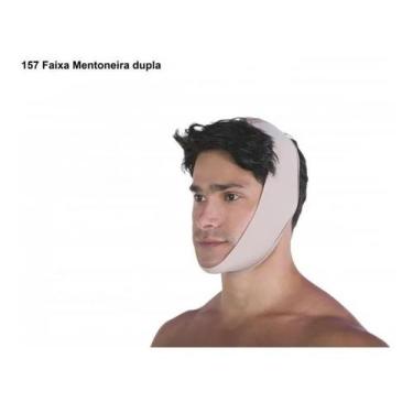 Imagem de Faixa Mentoneira Pos Cirurgia De Mento Papada E Otoplastia - MODEL FOR