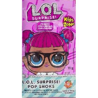 Imagem de Pirulito LOL Surprise Pop Shoks - Kids Zone, Morango