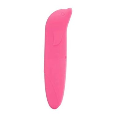 Imagem de Vibrador Feminino Golfinho Ponto G Estimulador Discreto Sex - Smart In