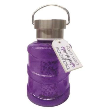 Imagem de Garrafa Roxo 500 Ml C3013b - Zenir Presentes