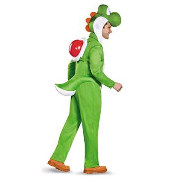 Imagem de Disguise Fantasia de luxo Yoshi Plus Size, Verde, XXG