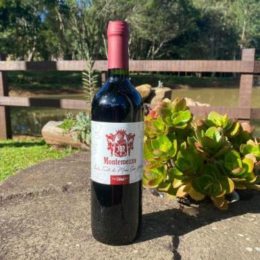 Imagem de Vinho Tinto de Mesa Seco Bordô - vinícola Montemezzo