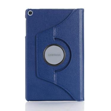 Imagem de ZZOUGYY Capa de tablet para Samsung Galaxy Tab A7 10.4 T500 T505 T507 (versão 2020), capa fina de couro leve com suporte fólio para Galaxy Tab A7 10,4 polegadas 2020 SM-T500 SM-T505 SM-T507 (azul