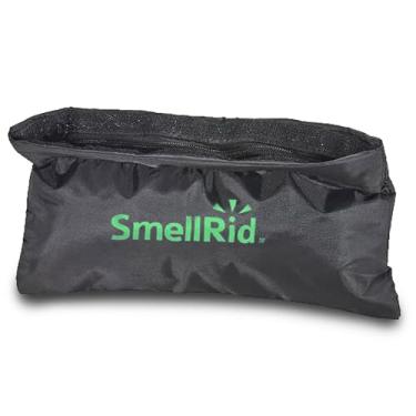 Imagem de SMELLRID Bolsa reutilizável à prova de odor de carvão ativado: pequena bolsa de 15 x 28 cm mantém o cheiro preso!