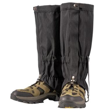Imagem de Polainas de perna para homens – Botas de caminhada impermeáveis polainas ajustáveis, polainas de perna respiráveis para mulheres, homens, esqui, raquetes de neve, escalada de montanha