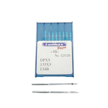 Imagem de Agulha Cabo Grosso para Máquina de Costura Industrial Reta DPX5 - 10UN