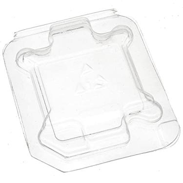 Imagem de OZXNO 2 peças de capa protetora de plástico para CPU, recipiente em concha para Intel LGA775, LGA1150, LGA1155, LGA1156